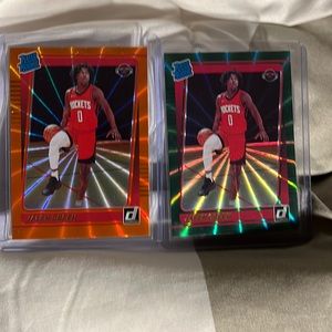 Jalen Green Rookie card pair